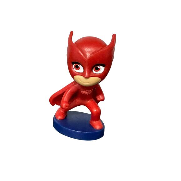 Lot Of 6 Disney Jr. PJ Masks Toy Action 2.5” Blind Bag Figures/ Cake Toppers - Picture 7 of 7